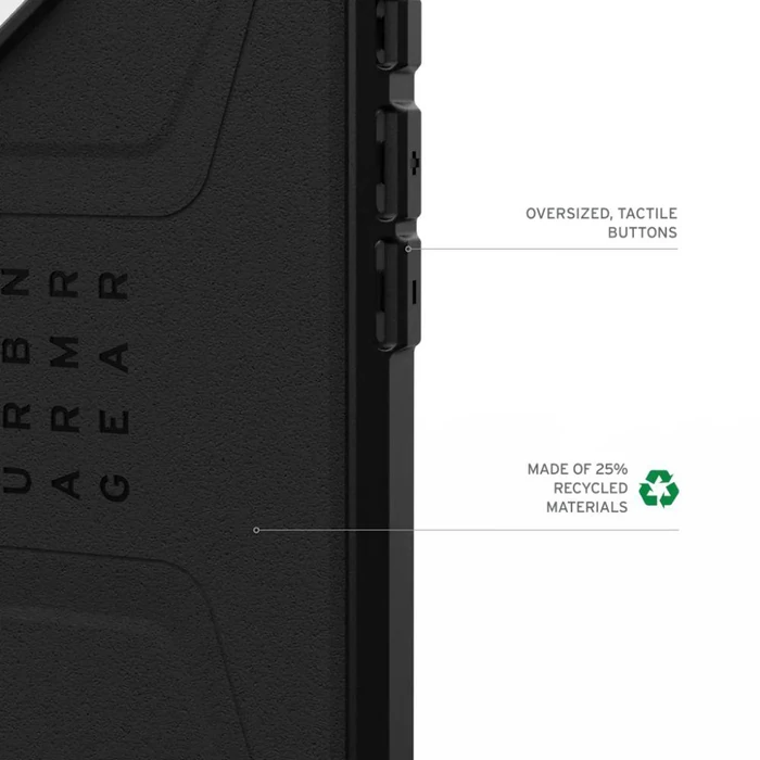 Urban Armor Gear Civilian Phone Case with MagSafe for iPhone 16 Plus - Black - Brand New by Urban Armor Gear - Image 8