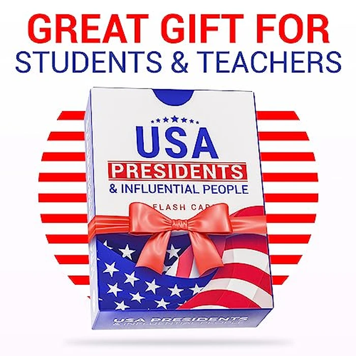USA Presidents & Influential People Flash Cards - 75 Cards for Learning U.S. History & Civics - Educational Study Tool for Students, Teachers & Homeschool - Briston American History Edition by Briston - Image 7