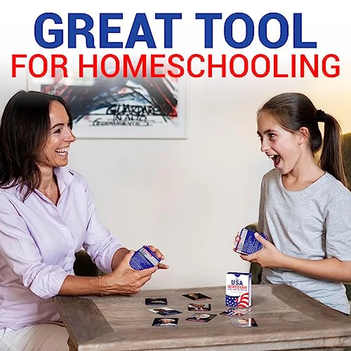 USA Presidents & Influential People Flash Cards - 75 Cards for Learning U.S. History & Civics - Educational Study Tool for Students, Teachers & Homeschool - Briston American History Edition by Briston - Image 8