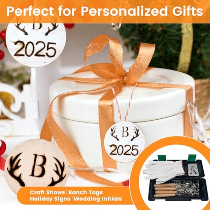 80 Pcs Stainless Steel Branding Iron Kit - Custom Branding Iron for Wood with A-Z Letters & Numbers, Mini Wood Branding Iron Set, Personalized Branding Irons for Hats, Steak, Bread & DIY Crafts by Ritzephyria - Image 7