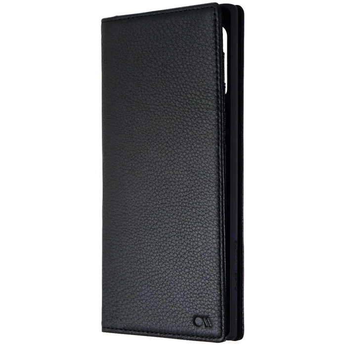 Case-Mate Genuine Leather Wallet Folio Phone Case for Galaxy Note10+ - Black by Case-Mate - Image 1
