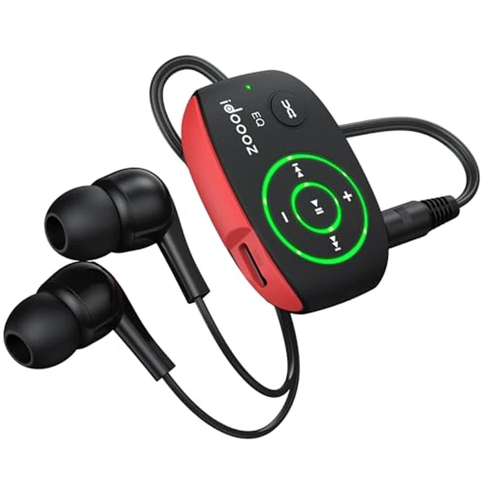Mp3 Player with LED Light,idoooz X2 8GB Mini Mp3 Music Player,Clip Mp3 Player for Sports,Gym,Jogging,Running,Lossless Sound Quality by idoooz - Image 1