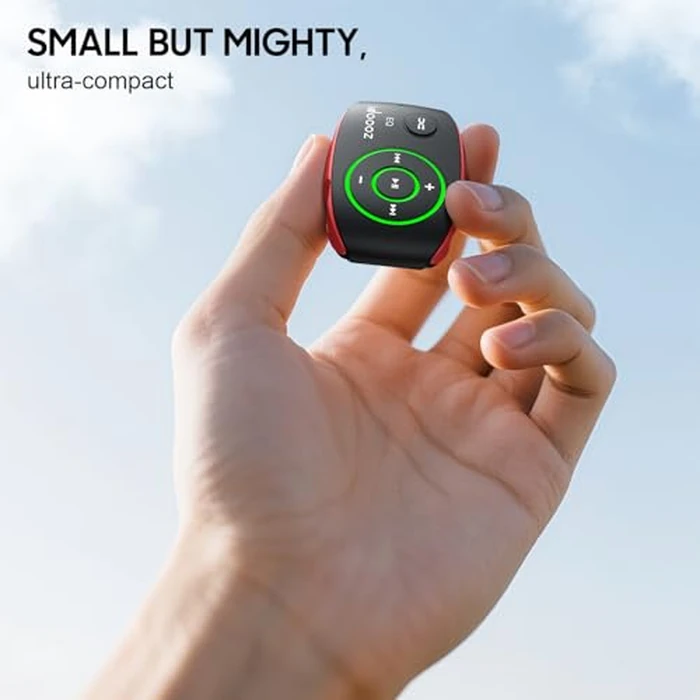 Mp3 Player with LED Light,idoooz X2 8GB Mini Mp3 Music Player,Clip Mp3 Player for Sports,Gym,Jogging,Running,Lossless Sound Quality by idoooz - Image 2