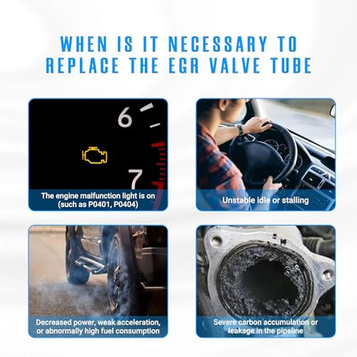 NOVAPARTS 598-134 7L3Z9D477A EGR Tube Emissions Pipe Line for 2007-2014 Ford E-150 E-250 Van 2007-2010 Ford F-150 Truck V8 4.6L 7L3Z-9D477-A by NOVAPARTS - Image 4