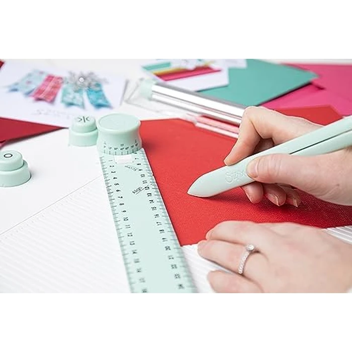 Sizzix Scoring Board & Trimmer (30cm x 30cm) | Tool for Creating Envelopes, 3-D Boxes, Trimming & Measuring | 665797 by Sizzix - Image 4