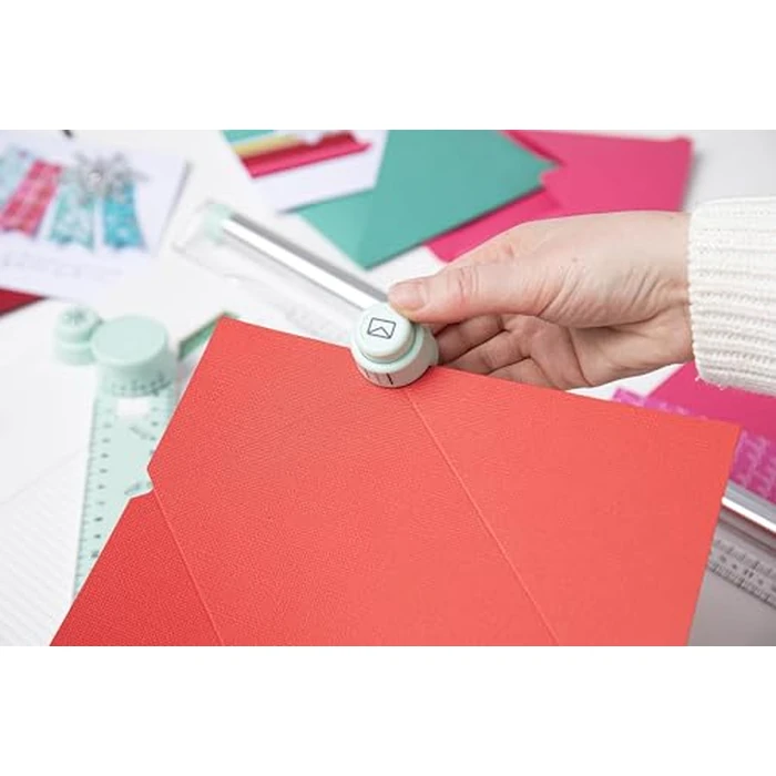 Sizzix Scoring Board & Trimmer (30cm x 30cm) | Tool for Creating Envelopes, 3-D Boxes, Trimming & Measuring | 665797 by Sizzix - Image 6