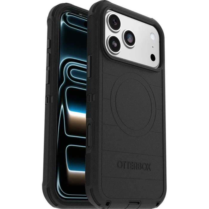 OtterBox Defender Series Pro Phone Case with MagSafe for iPhone 17 Pro Max - Black - Brand New by OtterBox - Refurbished - Brand New condition - US$79.43