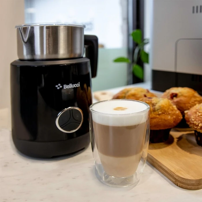 Bellucci Latte Pro Induction Milk Frother Electric & Hot Chocolate Maker with Dishwasher Safe Stainless Steel Pitcher, 300ml - Perfect for Both Home & Office by Bellucci - Image 6