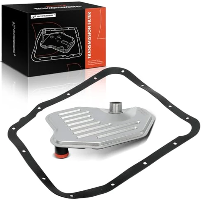 A-Premium 4R70W 4R75W 4R75E Transmission Filter with Pan Gasket, Compatible with Ford F-150, F-250, Expedition, Explorer, Mustang, E-150, E-250 Econoline, E-350 Super Duty & Lincoln Town Car & Mercury by A-Premium - Used - Like New condition - US$16.99