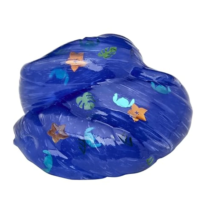 Stitch CRA-Z-Slimy 20oz Pre-Made Slime Bucket, Vibrant Blue CRA-Z-Slimy Slime with Confetti Mix-Ins, Slime Toy for Ages 6 and Up by Cra-Z-Art - Image 2