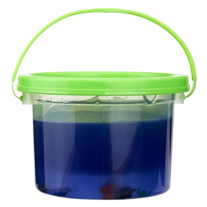 Stitch CRA-Z-Slimy 20oz Pre-Made Slime Bucket, Vibrant Blue CRA-Z-Slimy Slime with Confetti Mix-Ins, Slime Toy for Ages 6 and Up by Cra-Z-Art - Image 4