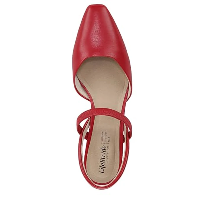 LifeStride Women's Lainey Pump, Fire Red, 7.5 by LifeStride - Image 5