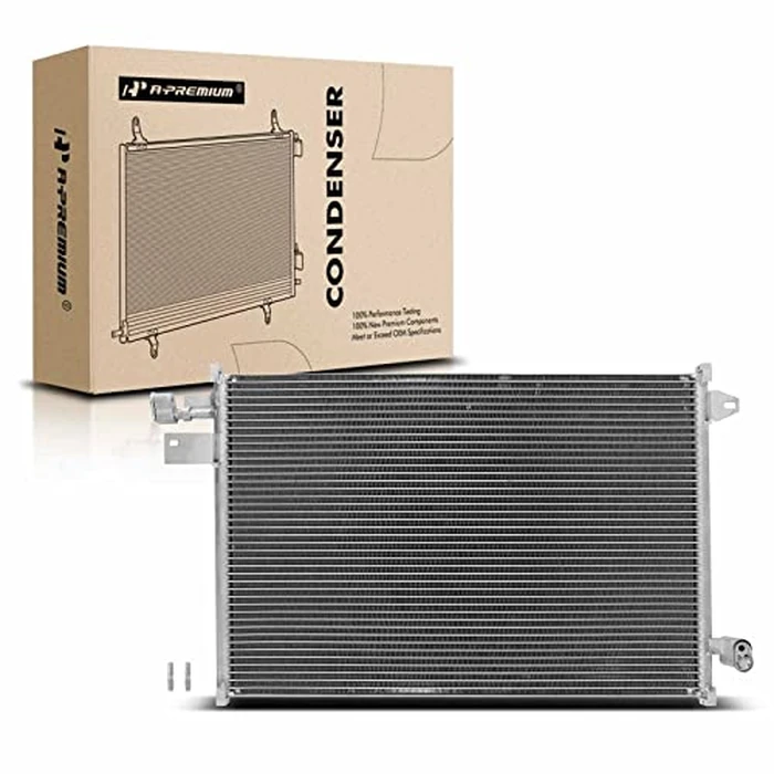 A-Premium Air Conditioning A/C Condenser Compatible with 2005-2009 Ford Mustang 4.0L 4.6L 5.4L by A-Premium - Used - Very Good condition - US$33.57