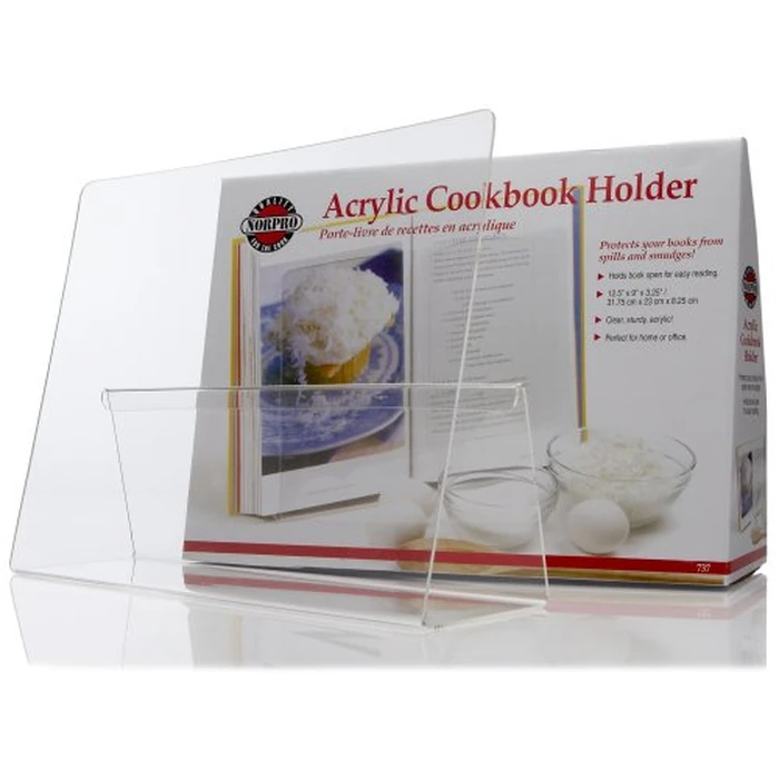 Norpro Acrylic Cookbook Holder by Norpro - Used - Acceptable condition - CA$6.94