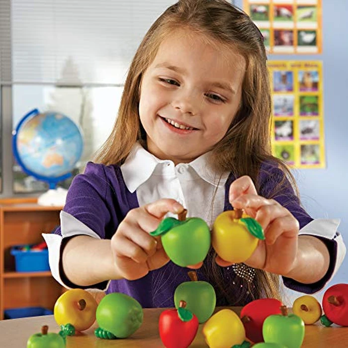 Learning Resources Attribute Apples - Preschool Learning Activities, Sorting Games for Kids, Gifts for Kids Ages 3+ by Learning Resources - Image 4