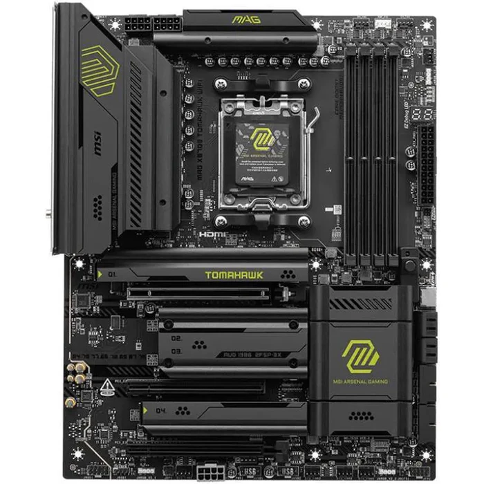 MSI MAG MAG X870E TOMAHAWK WIFI AM5 AMD X870E SATA 6Gb/s M.2 DDR5 Wi-Fi 7 5G LAN ATX Motherboards by MSI - Image 3