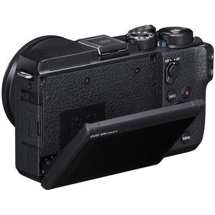 Canon EOS M6 Mark II DSLR Camera Kit 15-45mm Lens - Black by Canon - Image 3