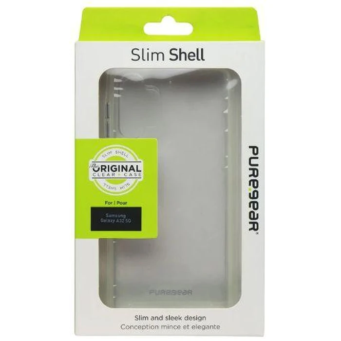 PureGear SlimShell Series Phone Case for Galaxy A32 (5G) - Clear by PureGear - Refurbished - Brand New condition
