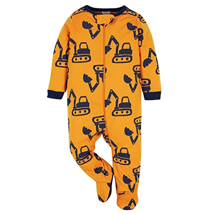 Onesies Brand Baby Boys 4-pack 'N Plays Footies And Toddler Sleepers, Truck, 6-9 Months US by Onesies Brand - Image 5