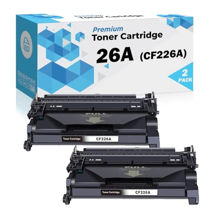 Ultra Toner(R) Compatible Replacement for HP 26A CF226A Black Toner Cartridge for Laser Jet Pro M402n M402dn M402dw M402d m426fdw M426fdn M426dw (2 Toner) by Ultra Toner - Used - Good condition