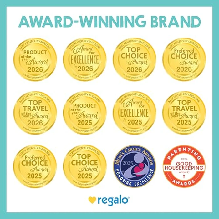 Regalo Safety 29-49" Easy Step Extra Wide Baby Gate for Doorways & Bottom of Stairs, Pressure Mounted Safety Gate with Door for Babies, Toddlers & Pets, White by Regalo - Image 5