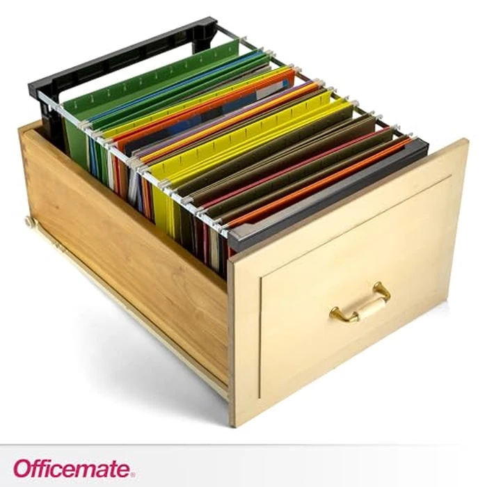 Officemate Plastic Hanging File Folder Frame, 18 Inch, Letter and Legal Size. 1 Set (91961), Assorted Colors by Officemate - Image 5