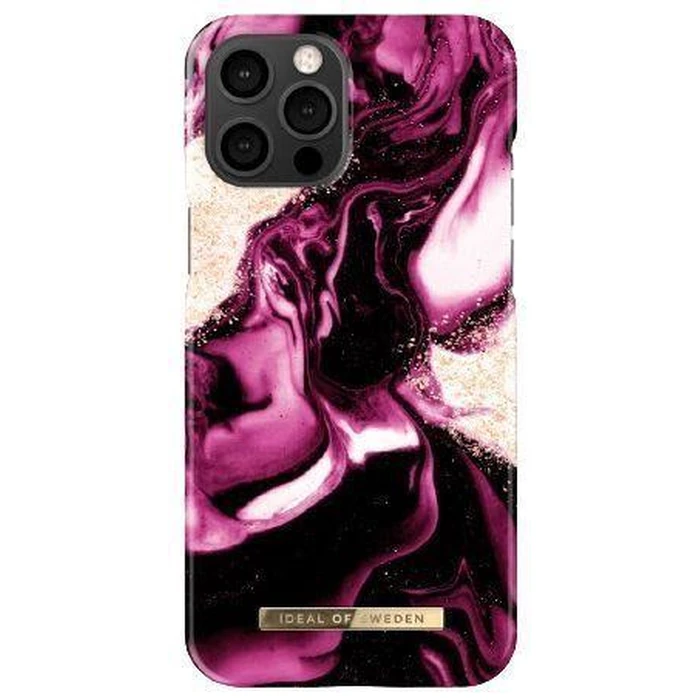 iDeal of Sweden Printed Phone Case for iPhone 13 Pro Max - Golden Ruby Marble by iDeal of Sweden - Refurbished - Brand New condition - US$8.28