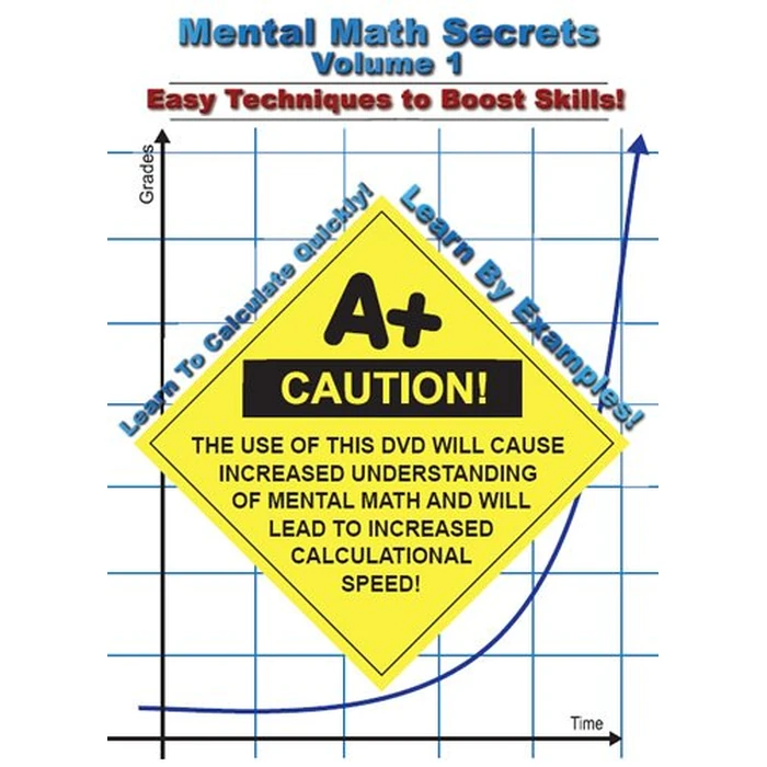 Mental Math Secrets - Volume 1 by MathTutorDVD.com - Image 1