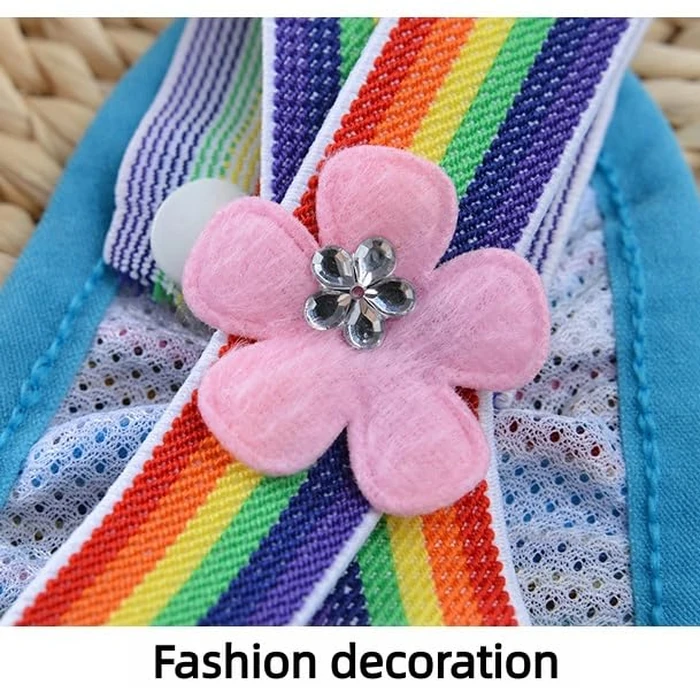 Female Dog Sanitary Pantie with Adjustable Suspender, Washable Reusable Diaper for Girl Dogs, Suitable for Teddy by HEEPDD - Image 4