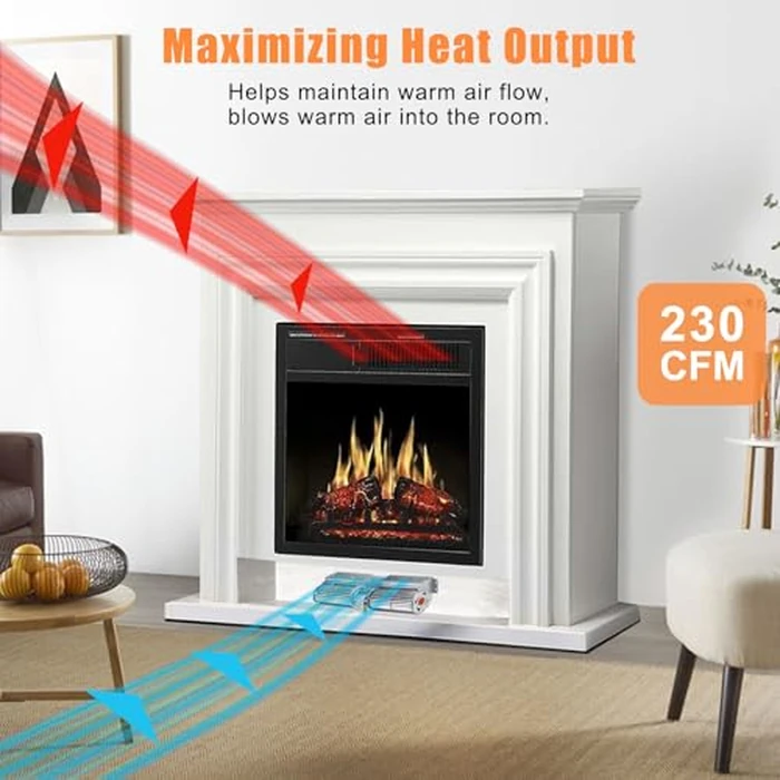 Criditpid Fireplace Blower Fan for Regency 910-175/P, 910175P, 910-175P, AX-3088 Fireplace, Fan Blower Motor Replacement for Regency FP90 Classic and Excaliber Wood Fireplaces by Criditpid - Image 4