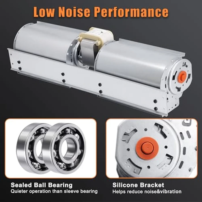 Criditpid Fireplace Blower Fan for Regency 910-175/P, 910175P, 910-175P, AX-3088 Fireplace, Fan Blower Motor Replacement for Regency FP90 Classic and Excaliber Wood Fireplaces by Criditpid - Image 5