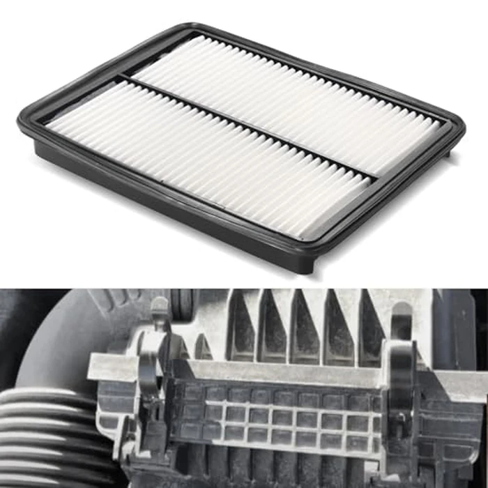 CA11500 Air Filter, Engine Air Filter Compatible with Hyundai 2013-2019 Santa Fe Kia 2014-2015 Sorento 3.3L V6 2.0L I4 2.4L I4 - PA6320 A5224 AF5224 A36320 9670 281132W100 by Arbriaty - Used - Good condition