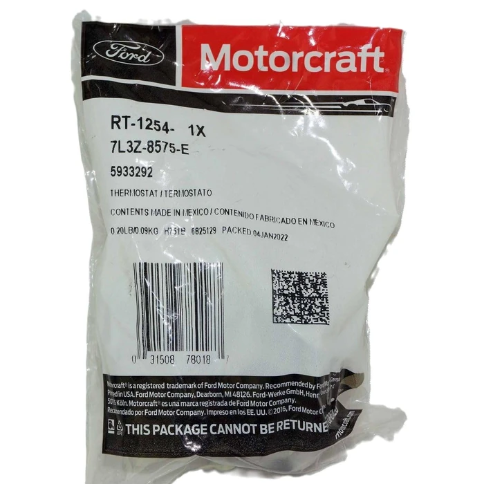 Motorcraft Thermostat Assembly - RT1254 by Motorcraft - Used - Very Good condition - US$18.49