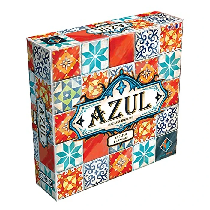 Azul Board Game - 2-4 Players - Fun Family Board Game - 30-45 Minutes of Gameplay - Games for Family Game Night - For Kids and Adults Ages 8+ - Bilingual - Made By Next Move Games by Plan B Games - Used - Like New condition - CA$38.25