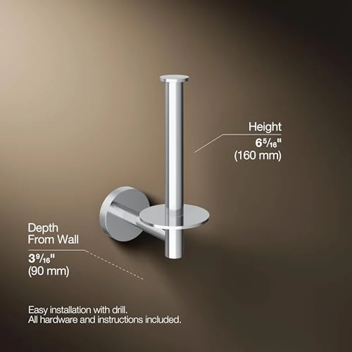 Kohler K-27293-CP Elate Toilet Paper Holder, Polished Chrome by Kohler - Image 3