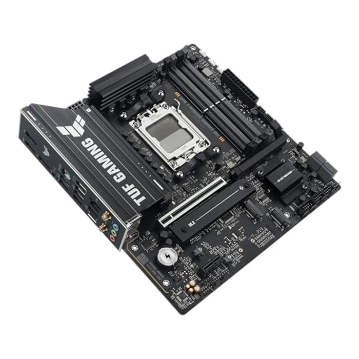 ASUS TUF Gaming B650EM-E WiFi AMD mATX Motherboard, 8+2+1 80A DrMOS Power Stages, DDR5, PCIe 5.0, Three M.2 Slots, WiFi 6, 2.5Gb Ethernet, DisplayPort, HDMI(TM), Rear USB-C 10Gbps and Front USB-C 5Gbps by ASUS - Image 5