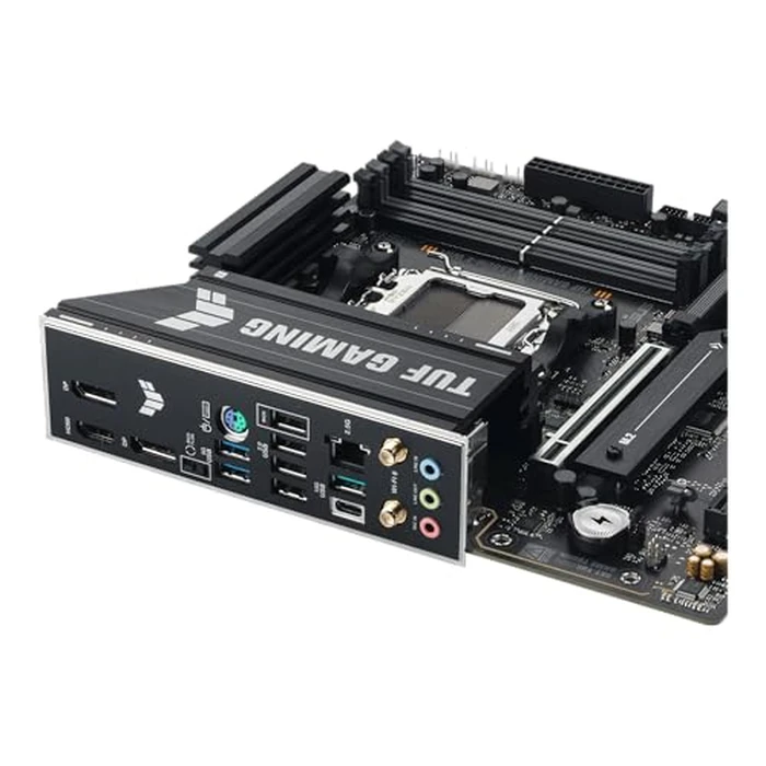 ASUS TUF Gaming B650EM-E WiFi AMD mATX Motherboard, 8+2+1 80A DrMOS Power Stages, DDR5, PCIe 5.0, Three M.2 Slots, WiFi 6, 2.5Gb Ethernet, DisplayPort, HDMI(TM), Rear USB-C 10Gbps and Front USB-C 5Gbps by ASUS - Image 7