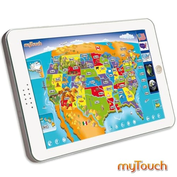 Zanzoon Educational Interactive myTouch USA Map Game - Explore States & Capitals with 1000 Facts - Learning Tool for Kids by Zanzoon - Image 4