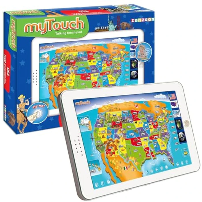 Zanzoon Educational Interactive myTouch USA Map Game - Explore States & Capitals with 1000 Facts - Learning Tool for Kids by Zanzoon - Image 7