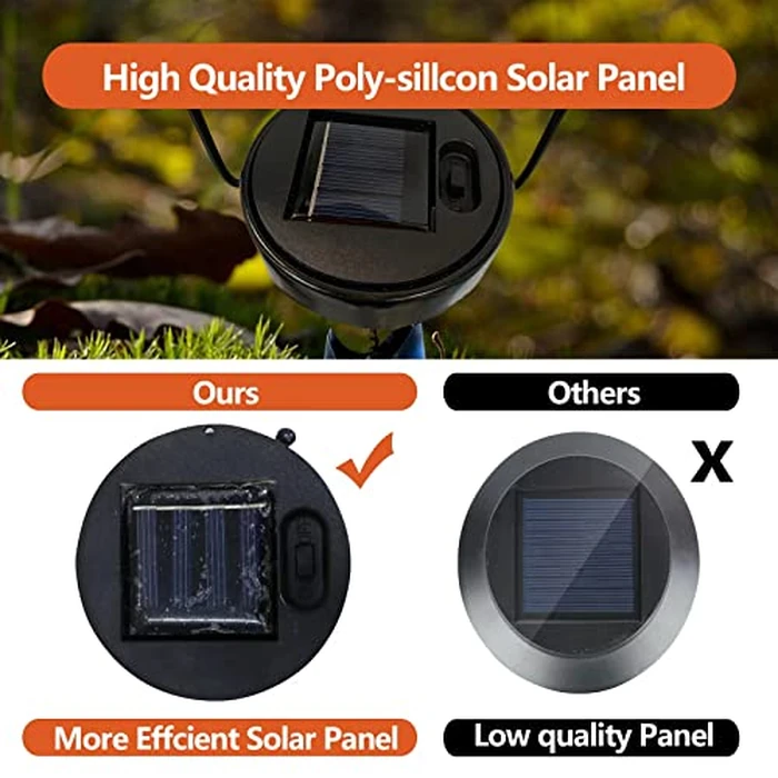 HONGLAND Patio Deals Solar Lanterns Outdoor Waterproof, Fish Lantern Lights, Metal Hanging Garden Decor for Patio & Yard, Gifts for Fishermen, Warm White LED Home Decoration by HONGLAND - Image 4