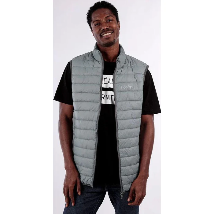 Hoseg Men's Alpafill 60 Puffer Vest (XXL) - Limestone by Hoseg - Image 3
