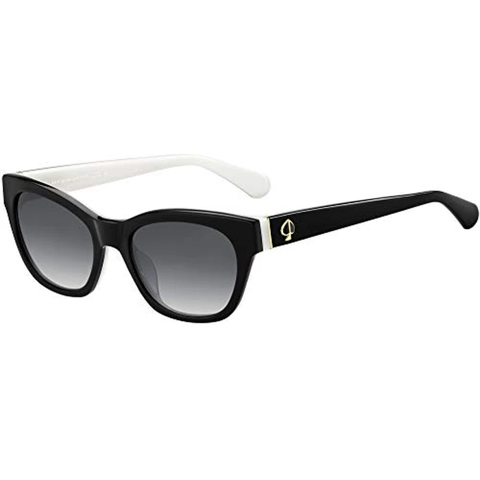 Kate Spade New York Women's Jerri/S Cat Eye Sunglasses, Black/Gray Shaded, 50mm, 18mm, Black/Gray Shaded, 50mm, 18mm by Kate Spade New York - Used - Good condition - CA$117.76