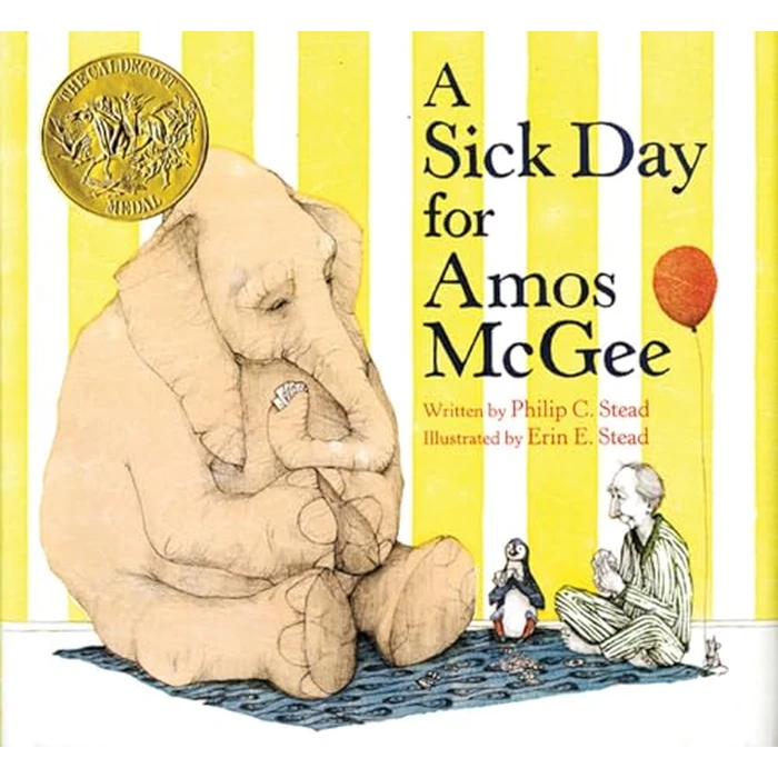 A Sick Day for Amos McGee: (Caldecott Medal Winner) by Roaring Brook Press - Used - Good condition - US$1.43
