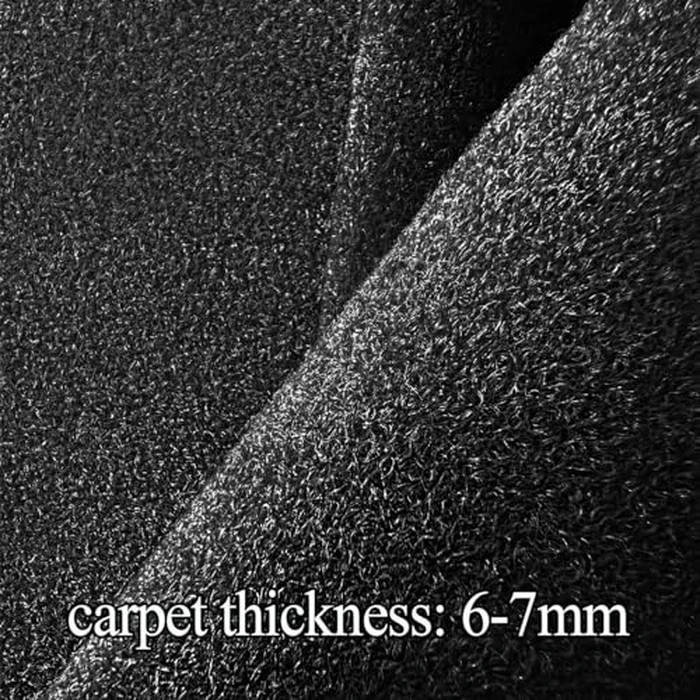 Dash Cover Mat for Dodge Challenger with Light Sensor w/o Speaker Cutout, Dashboard Pad Carpet Protector K185 (Black) by AKMOTOR - Image 3