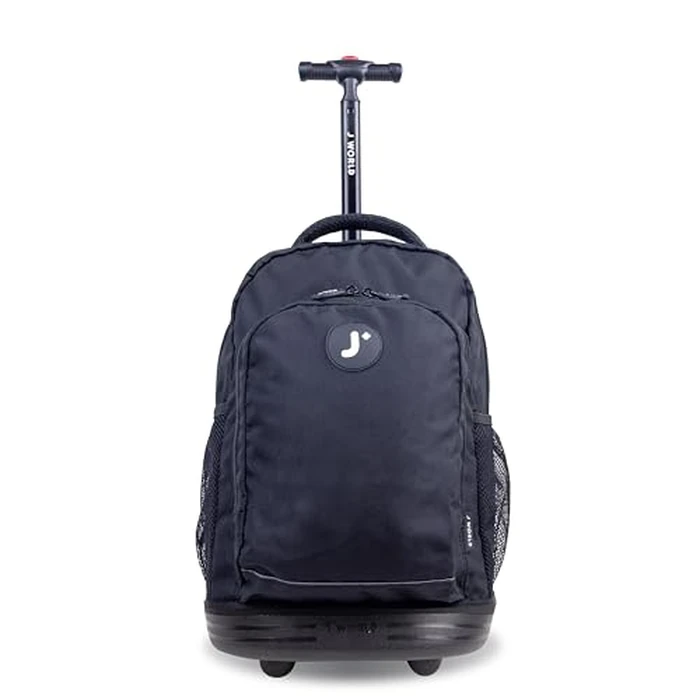 J World Sunny Rolling Backpack for Kids. Roller Bag With Wheels, Black by J World New York - Used - Acceptable condition - US$26.35