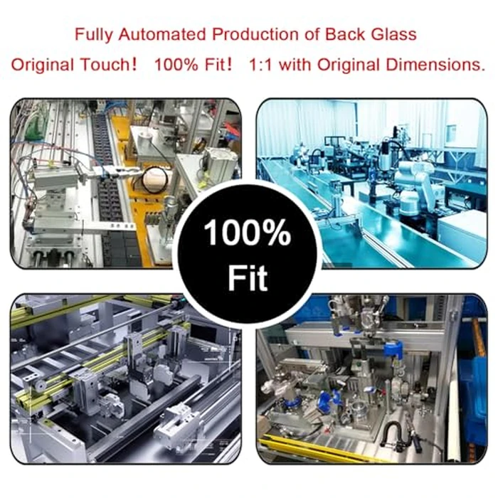 Perzework Rear Back Glass Replacement for iPhone 14 Plus 6.7-inches with Reparing Toolkit and All Necessary Parts (Blue) by Perzework - Image 7