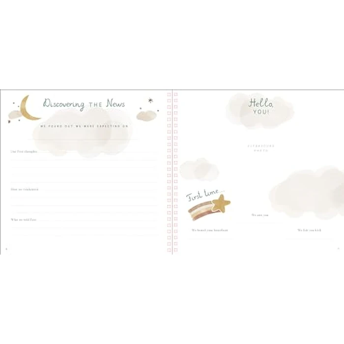 Baby's First Years: A Modern Memory Book with Keepsake Box, Baby Stamp Pad, and Milestone Stickers by PETER PAUPER PRESS - Image 3