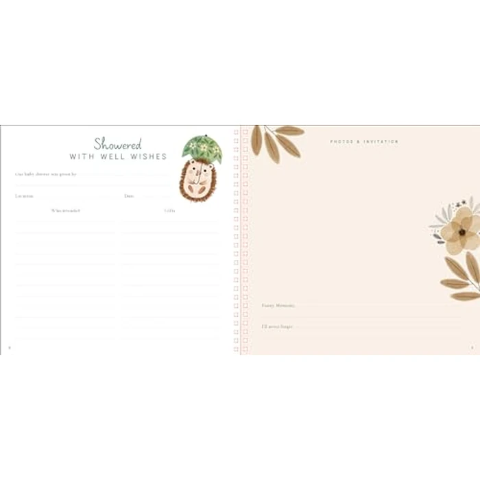 Baby's First Years: A Modern Memory Book with Keepsake Box, Baby Stamp Pad, and Milestone Stickers by PETER PAUPER PRESS - Image 4