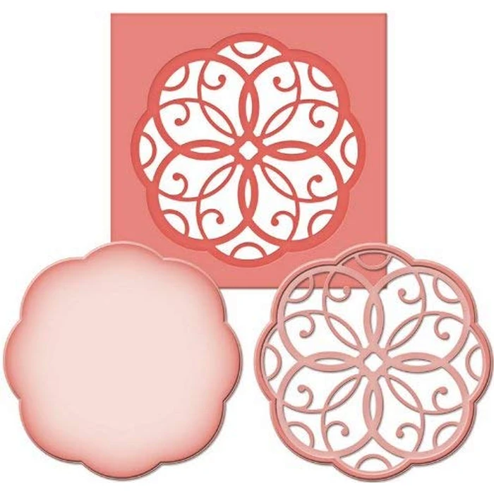 Spellbinders S2-014 Die D-Lites Medallion 1-Etched/Wafer Thin Dies by Spellbinders - Image 4