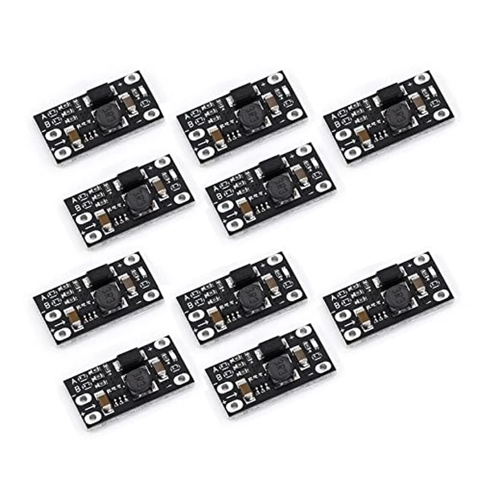 Teyleten Robot Multi-Function Mini Boost Module 3.7V to 5V/8V/9V/12V Step Up Board 1.5A LED Indicator DIY Voltage Module 10pcs by Teyleten Robot - Used - Very Good condition